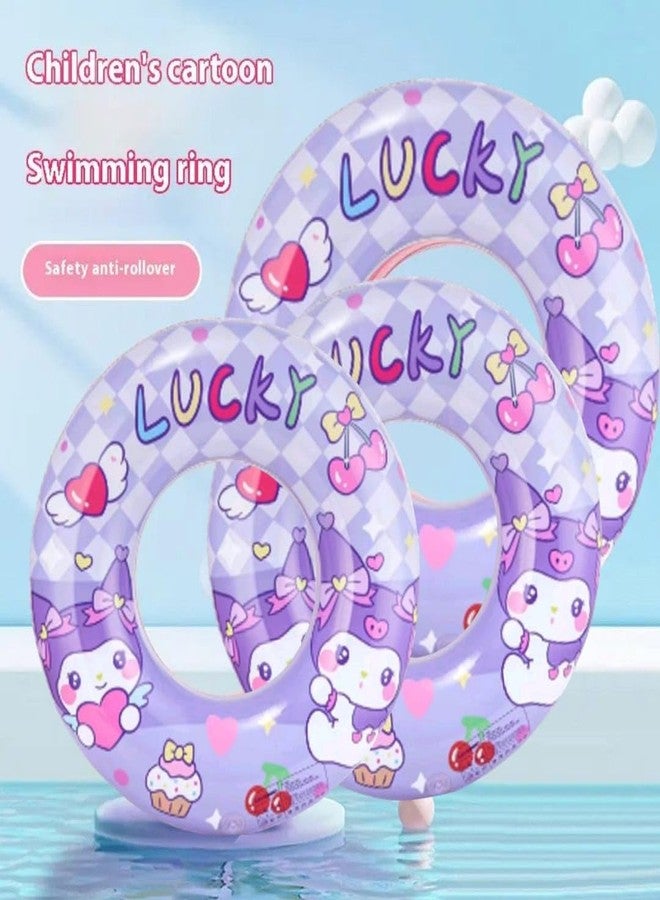 TERA13 Baby Swimming Tube | Inflatable Float Children's Swimm-ing Ring | Swimming Seat Toddler, Toddler Pool Swimm-ing Ring for Kids | Summer Water Toy for Kids (Kuromi) - Image 4